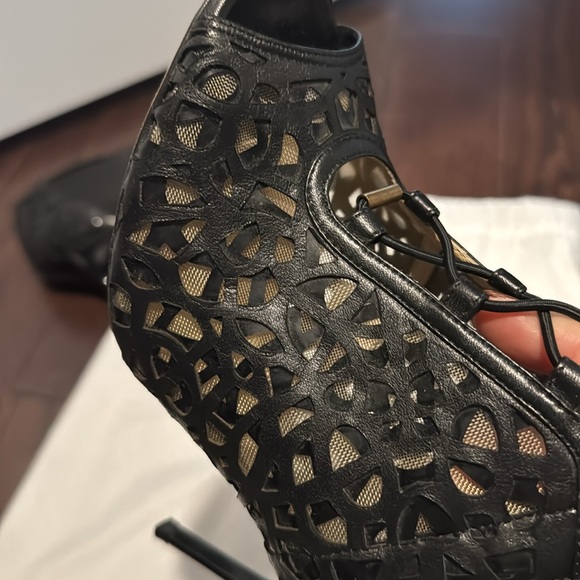 Jimmy Choo laser cut booties - Picture 4 of 6